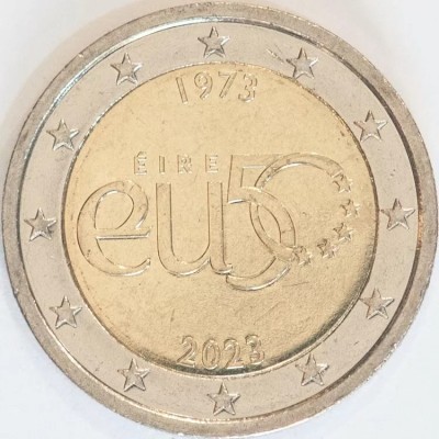 Irlanda 2 euro 2023 comemorativa, UNC foto
