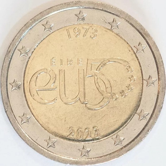 Irlanda 2 euro 2023 comemorativa, UNC