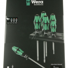 335/350/355/6 RACK KIT SURUBELNITE 6 BUC 05105622001 WERA