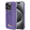 Husa pentru iPhone 15 Pro - Sequin Script Metal (GUHCP15LPSFDGSU) - Purple, Guess