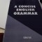 A concise englisch grammar