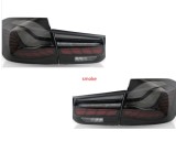 Set lampa spate BMW Seria 3 (F30), 01.2012-12.2019 model SEDAN, partea stanga, LED+OLED; fumuriu; TUNING; interior, exterior,