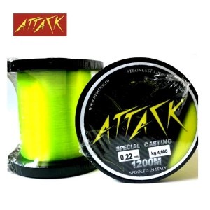 FIR MONOFILAMENT ATTACK SPECIAL CASTING 1200MT 0.30MM 7.8KG foto