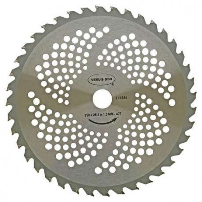 Disc Cosire Pt. Motocoasa Tct 250 X 25.4 X 1.3 Mm - 40T foto