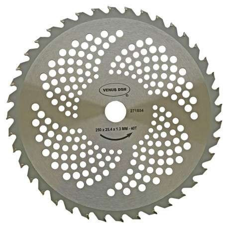 Disc Cosire Pt. Motocoasa Tct 250 X 25.4 X 1.3 Mm - 40T