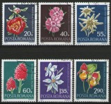Romania 1972 - Flori rare, serie stampilata