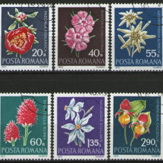 Romania 1972 - Flori rare, serie stampilata