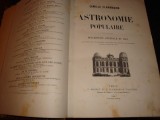 Camille Flammarion - Astronomie Populaire - Paris 1880 - in franceza