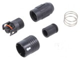 Conector Circular HR30 Push-Pull Mufă 3 PIN Aurit