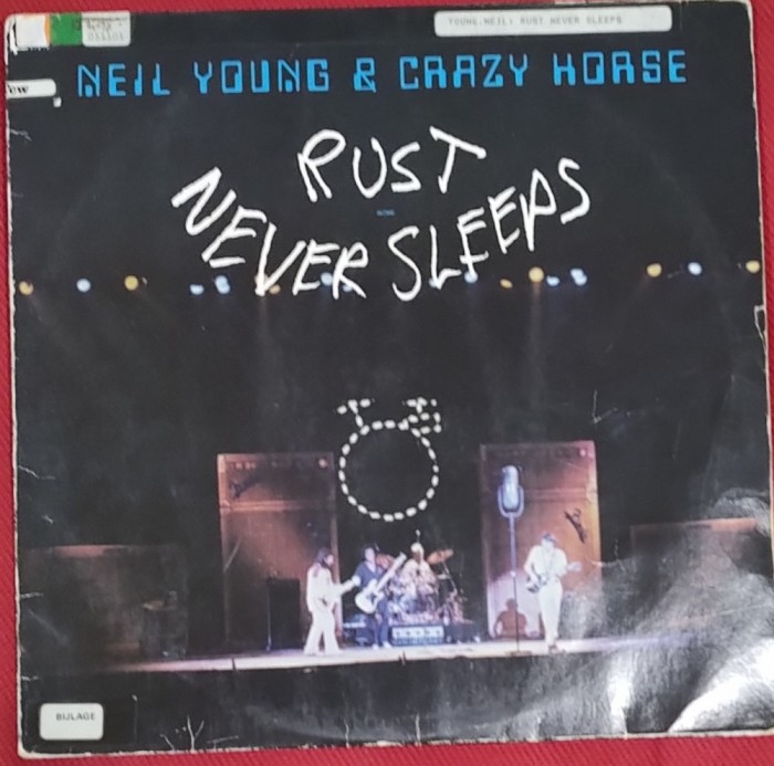 Neil Young &amp; Crazy Horse &ndash; Rust Never Sleeps, LP, Netherlands, 1979, VG+