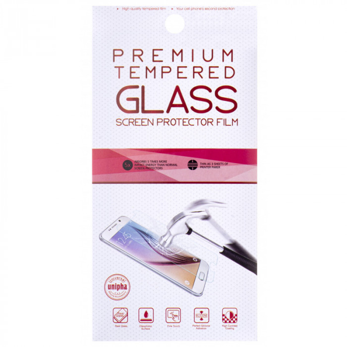 Folie Protectie Ecran OEM pentru Samsung Galaxy A80 A805, Sticla securizata, Full Face, Full Glue, 9D, Neagra