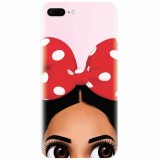 Husa silicon pentru Apple Iphone 8 Plus, Anime Art Girl