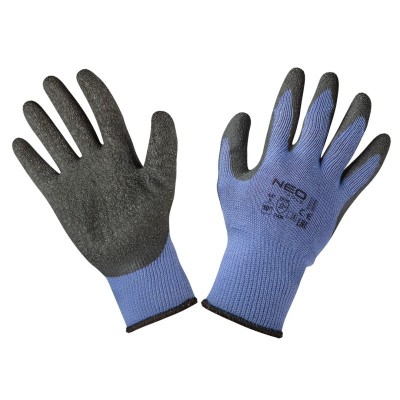 Manusi de lucru, din bumbac acoperit cu latex si poliester, 2143X, marimea 10 HardWork ToolsRange foto