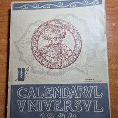 calendarul universul pe anul 1944-umor,stiri,fel de fel,anul agricol,picturi