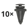 Set 10 clipsuri ornament Bmw Seria 3 (E46), Seria 3 (E46/5), Seria 5 (F10/F11), Seria 7 (E65/E66), X3 (E83), X3 (F25), geam si ornamente, Rapid