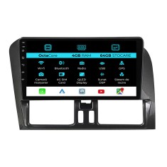 Navigatie Dedicata Volvo Xc60 (2008 - 2017), 9 Inch, 4Gb Ram, 64Gb stocare, Carplay