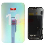 Display LCD Touchscreen cu Rama Apple iPhone 14 Negru COF INCELL