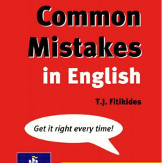 Common Mistakes in English New Edition - Paperback brosat - T. J. Fitikides - Pearson
