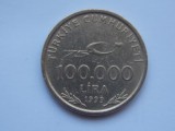 100.000 LIRA 1999 TURCIA