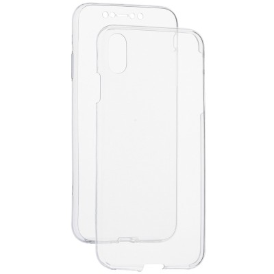 Husa iPhone XS Max TPU UltraSlim 360 Transparent foto