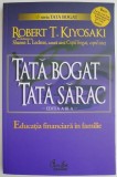 Carte Tata bogat, tata sarac Robert T. Kiyosaki anticariat coperta putin uzata stare buna