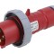 Conector Alimentare AC Trifazat Drept pe Cablul