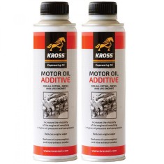 Pachet 2 x Aditiv Auto Kross pentru reducere zgomot si consum ulei Diesel, Benzina sau GPL 250 ml