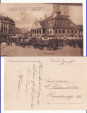 Brasov, Kronstadt -Soldati germani -militara, WWI, WK1- rara, Circulata, Printata