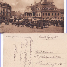 Brasov, Kronstadt -Soldati germani -militara, WWI, WK1- rara