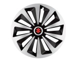 Cumpara ieftin Set 4 capace roti Fox dual crom R15 pentru gama auto Suzuki, Autohelix MSA
