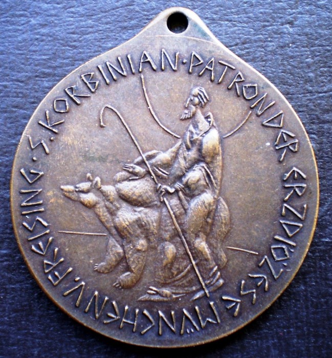 5.034 GERMANIA M&Uuml;NCHEN FREISIG SAINT CORBINIAN HEILIGER KORBINIAN 739-1989