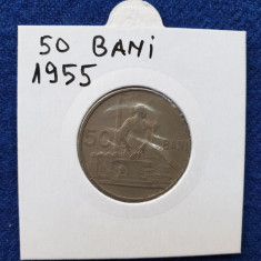 Moneda Republica Populara Romana 50 Bani 1955 - stare foarte buna