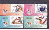 ROMANIA 2012 - JO DE VARA, LONDRA 2012,cu tabs MNH - LP 1948, Sport, Nestampilat