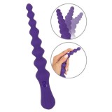 Bile anale - You2Toys Bagheta Anala Magica Nr. 3 Bile Anale Violet Inchis Intensiv de Stimulatoare Silicon Matasos de Neted