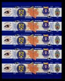 Cumpara ieftin ✅RO 2009 ,LP 1834a ,&quot; A 31-a Conferinta a Politistilor Eu. &quot;,mcoala 5 serii ,MNH, Nestampilat