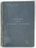 BULETINUL COMISIUNII MONUMENTELOR ISTORICE ANUL V de ION KALINDERU ... V. PARVAN , 1912