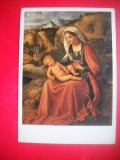 HOPCT 23722 MADONA CU PRUNCUL -GIORGIONE DA CASTELFRANCO- 1478-1510 --RUSIA--MUZEE - CP PICTURA --NECIRCULATAMUNTII