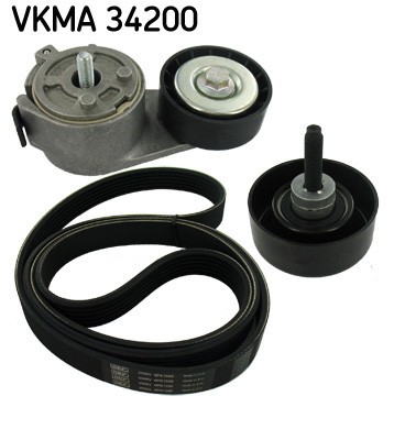 SKF VKMA 34200 Set curea transmisie cu caneluri foto