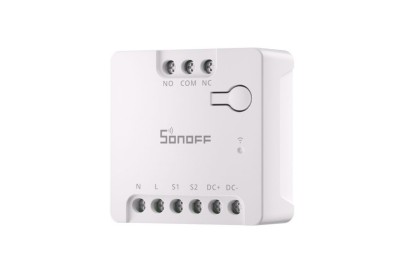 Releu Smart Wifi Sonoff MINI-D, 2A, 1 canal , contact uscat AC-DC , Matter support foto