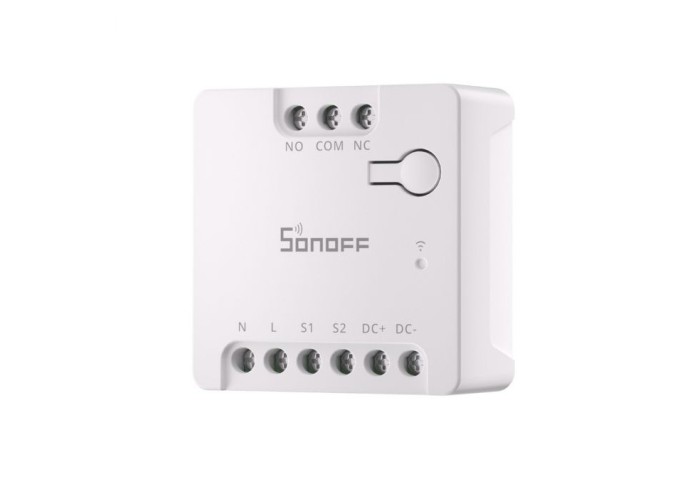 Releu Smart Wifi Sonoff MINI-D, 2A, 1 canal , contact uscat AC-DC , Matter support