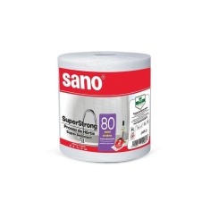 Prosop din hartie monorola, Sano, 80m, portionata in 370 foi.