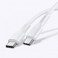 Cabluri USAMS, U43 Type-C to Type-C, 100W, PD Fast Charging & Data Cable, US-SJ459, 1.2m, White