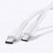 Cabluri USAMS, U43 Type-C to Type-C, 100W, PD Fast Charging &amp; Data Cable, US-SJ459, 1.2m, White