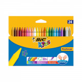 Set creioane cerate Plastidecor Bic, P24