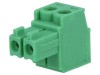 Regletă de conexiuni deconectabilă 3,5mm 2 piste