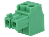 Regletă de conexiuni deconectabilă 3,5mm 2 piste
