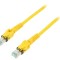 Cablu Patch S/FTP Cat6a PUR galben 2m