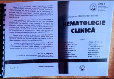 Hematologie clinică 2015 (xerox) foto