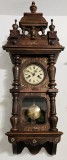 Ceas de perete cu pendula Junghans 1840-1860