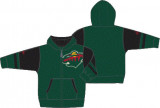 Minnesota Wild hanorac cu glugă pentru copii Faceoff Colorblocked Fleece Full-Zip - Dětsk&eacute; L (13 - 14 let), Outerstuff